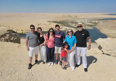 Guests in Siwa Oasis