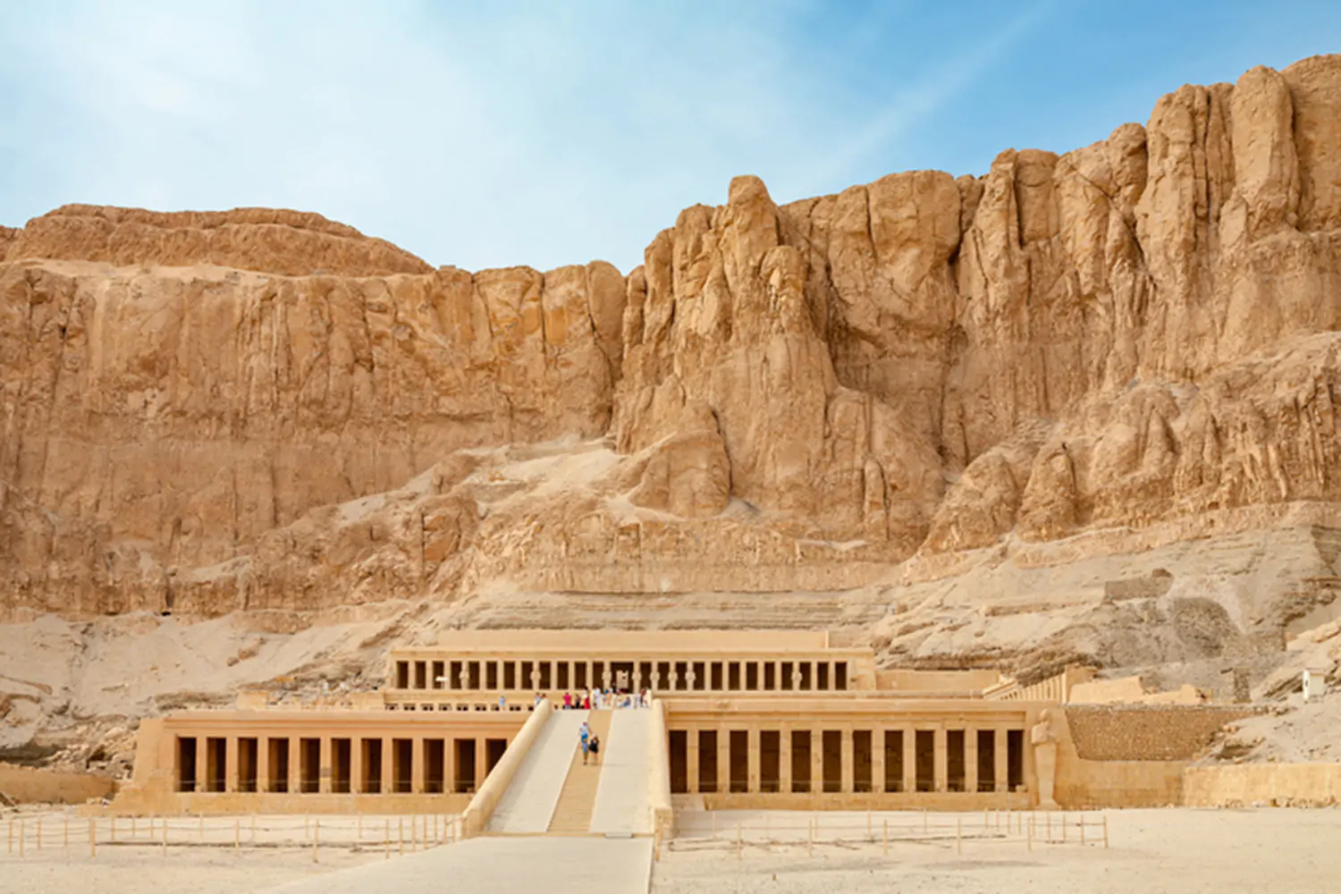 Hatshepsut temple- West Bank- Luxor tours to Egypt Nile Cruise