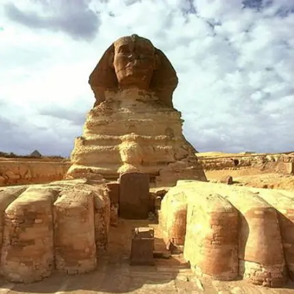 Egypt Holiday Packages - Sphinx facade Egypt Tours