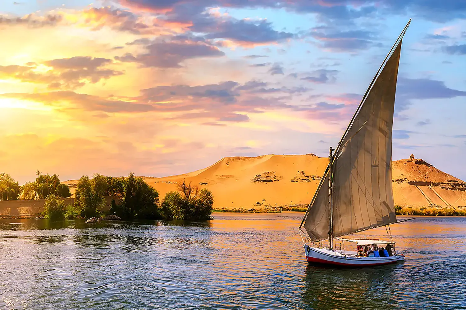 Aswan Nile View Aswan Nile View