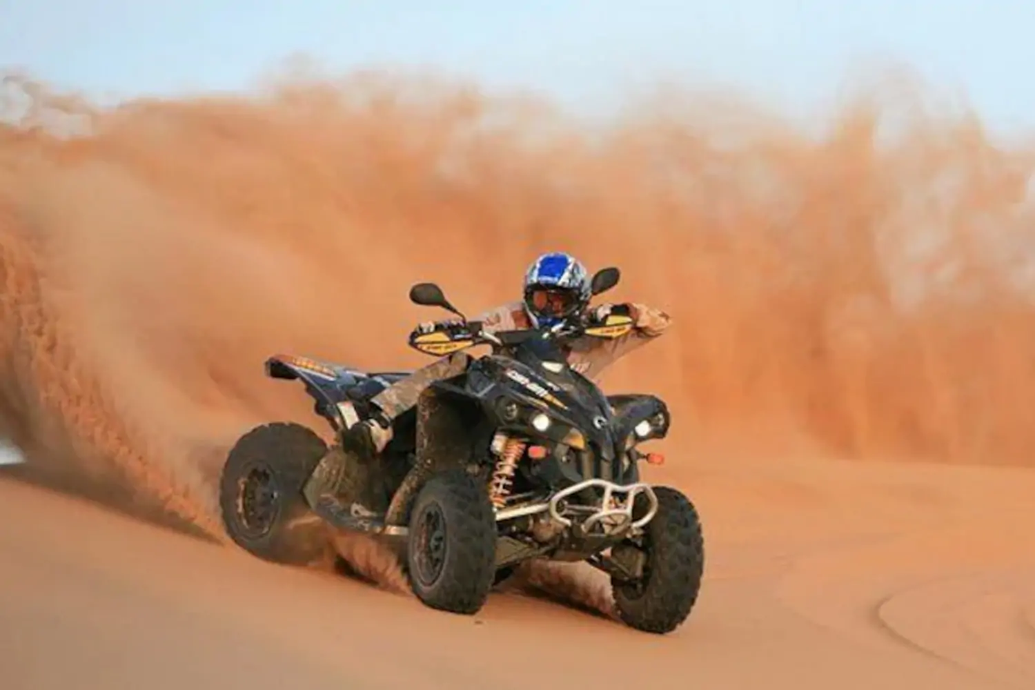 Quad-bike by the Pyramids