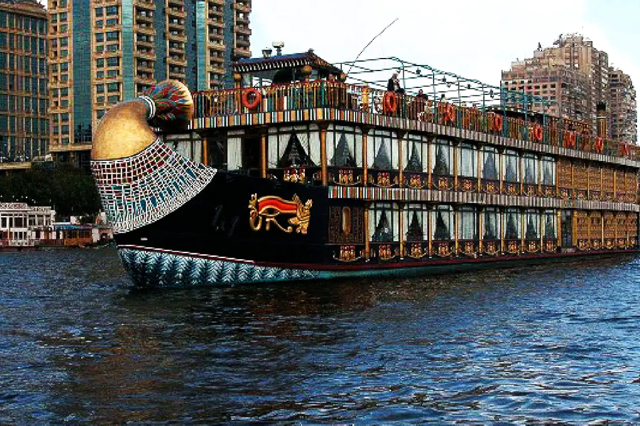 Floating Restaurant in Cairo Pharoahs