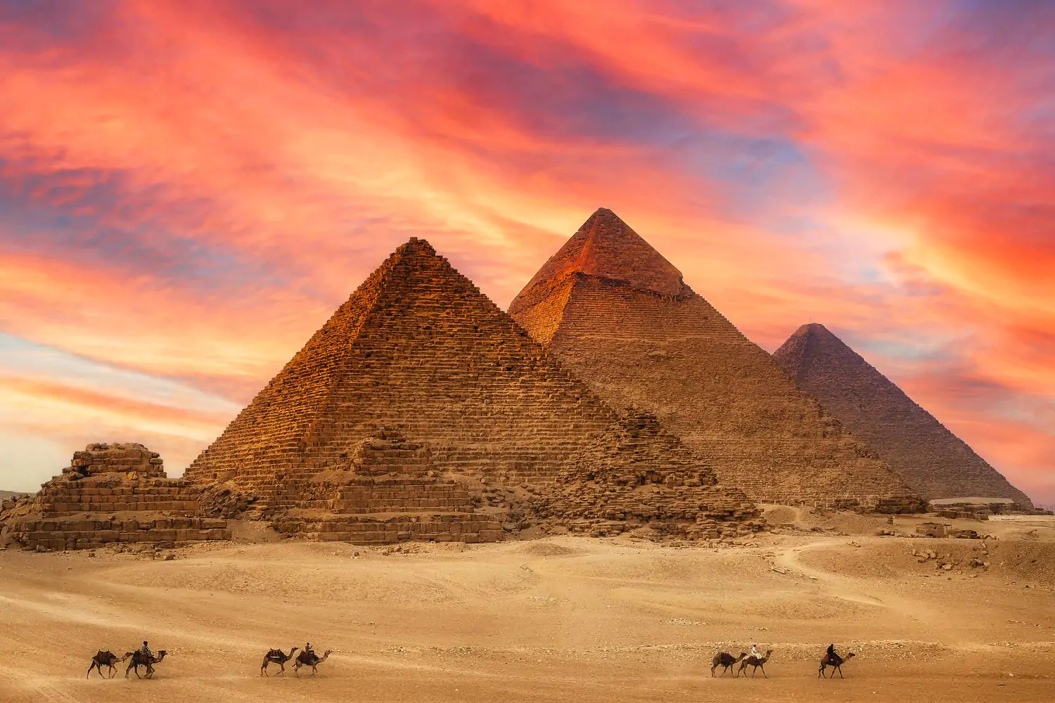 Pyramids Giza Overview
