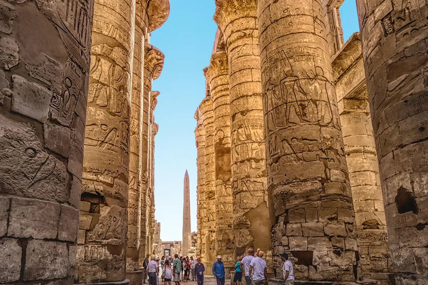 Karnak Temple- Hall of Columns Karnak Temple- Hall of Columns