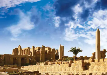 Karnak Temple - Wide Angle View Karnak Temple - Wide Angle View