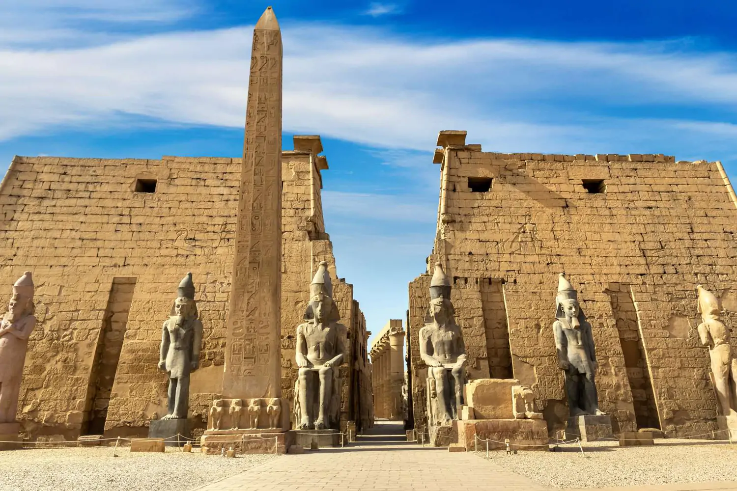 Luxor Temple- General View Luxor Temple- General View