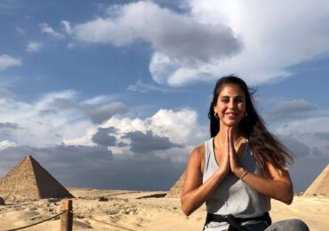 Yoga By the Pyramids