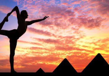 Yoga By the Pyramids